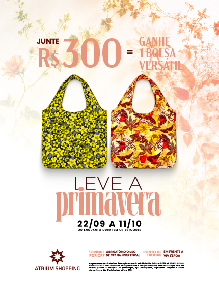 Promoção de Primavera 2026